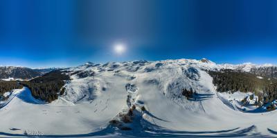 Stazione a valle Saxner - Areal View