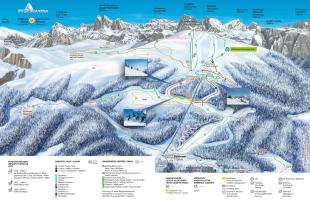 Mappa delle piste