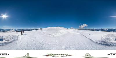 inizio delle piste di sci 