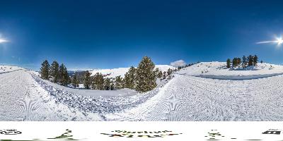 ski piste to the valley station of ski lift