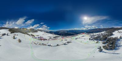 Collegamento parco bambini - stazione a valle